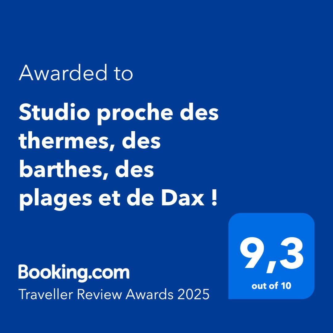 Studio Proche Des Thermes, Des Barthes, Des Plages Et De Dax ! Saubusse Esterno foto